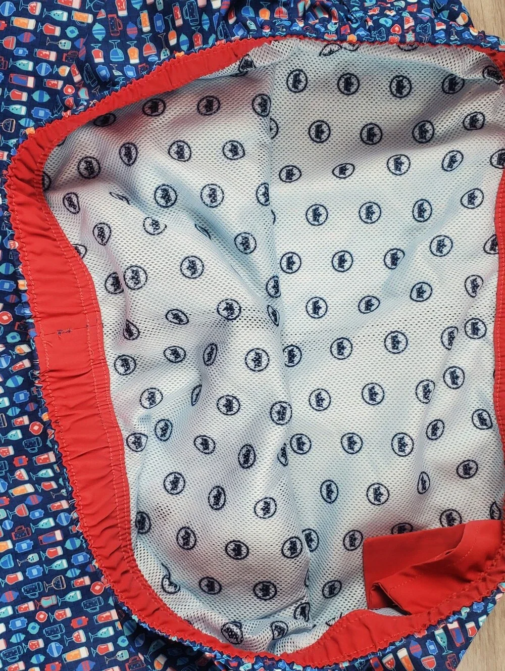 Peter Millar Seaside Collection Swim Trunks XL Cocktail
